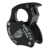 Owleye black diamond loupe 10x triplet magnifier