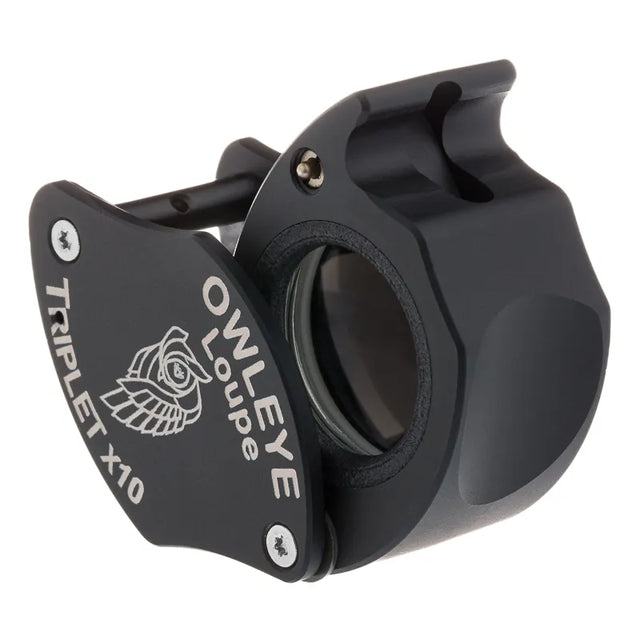 Owleye Diamantlupe 10x Triplet-Vergrößerungsglas