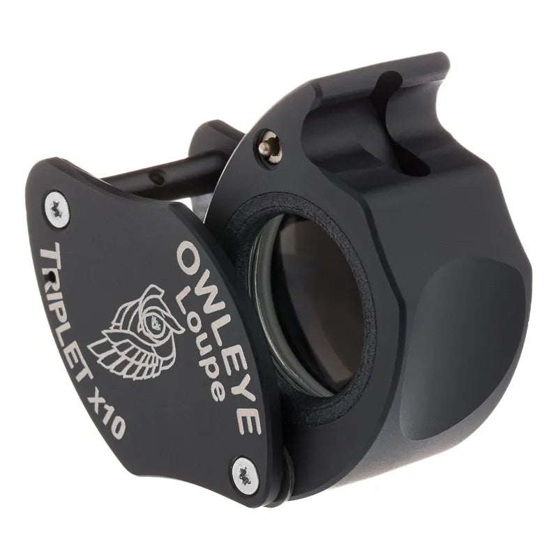 Owleye Diamond Loupe 10x triplet magnifier for jewelers
