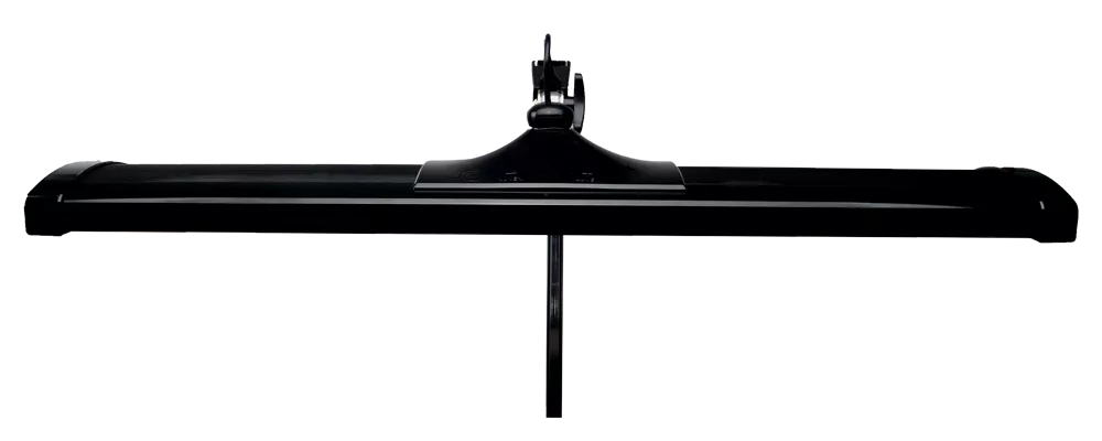 SBR Professional Black Daylight Lamp — 45W LED desk lamp for jewelers and precision work. Front view.