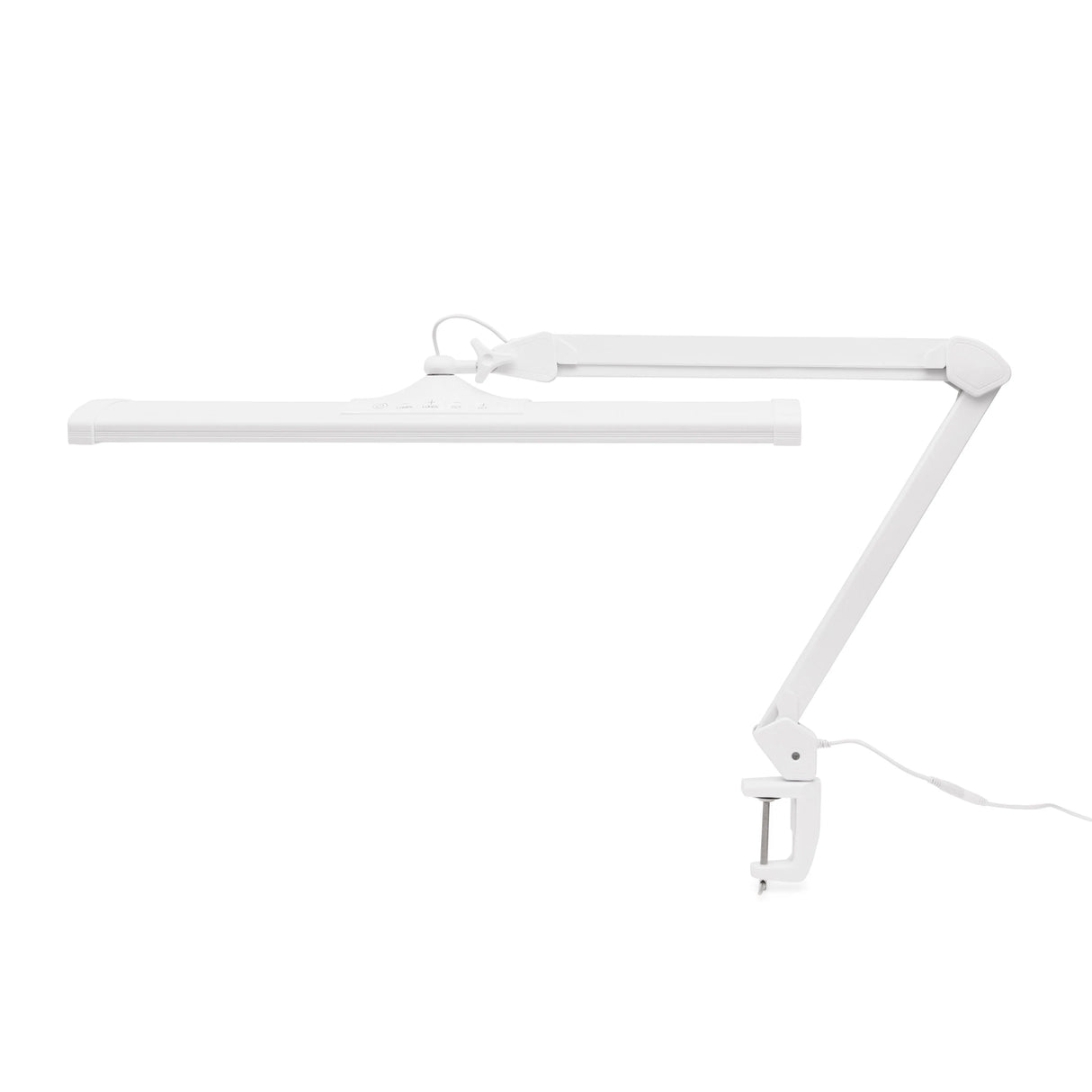 professional jewelry making lamp with adjustable arm and clamp mount