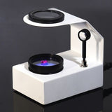 Gemstone polariscope with dual polarizing filters for gem testing